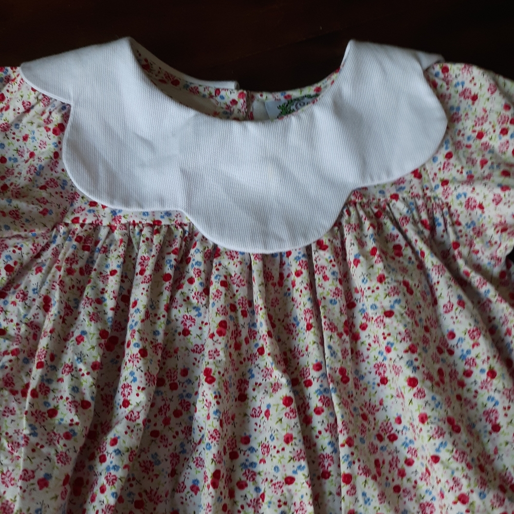 Cecil & lou scallop neckline floral